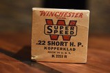 Brick Winchester Super Speed 22 Short H.P. - 2 of 2