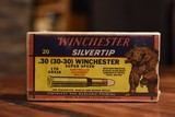 Winchester Silvertip 30-30 BEAR box 1894 - 1 of 2