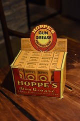 Full box of Vintage HOPPE'S gun grease - 1 of 3