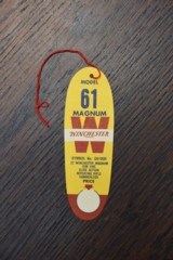 NOS Winchester Model 61 Magnum hang tag - 1 of 2