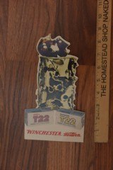Winchester Western T22 counter ad NOS - 1 of 2