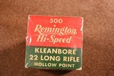 Remington Hi-Speed Kleanbore full brick LR
Hollow Point - 2 of 2