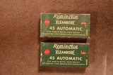 2 Boxes Remington Kleanbore 45 automatic - 1 of 4