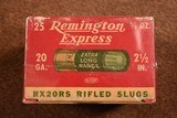 Full Box Remington Express 20 Ga. SLUGS - 2 of 2