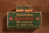 Full Brick + 2 boxes Remington Kleanbore Hi-Speed 22 Long Rifle - 1 of 2