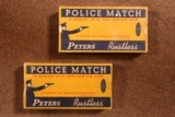 2 boxes Peters Rustless POLICE MATCH 45 auto ammo - 1 of 3