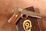 Colt Gov. Model Mark IV 45acp Nickel NIB MINT 1982 - 1 of 4