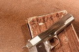 Colt Commercial 1911 45 acp NICKEL 1963 with box - 6 of 10