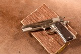 Colt Commercial 1911 45 acp NICKEL 1963 with box - 3 of 10