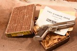 Colt Commercial 1911 45 acp NICKEL 1963 with box - 7 of 10