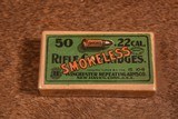 Winchester Smokeless 22 short OLD and RARE! - 1 of 5