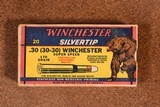 Winchester Silvertip BEAR 30-30 RARE! - 1 of 4