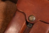 US Military 1911 Holster and magazine pouch dated 1913 - 9 of 9