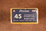 Peters RUSTLESS 45 Auto Ammo from 40's or 50's - 2 of 3