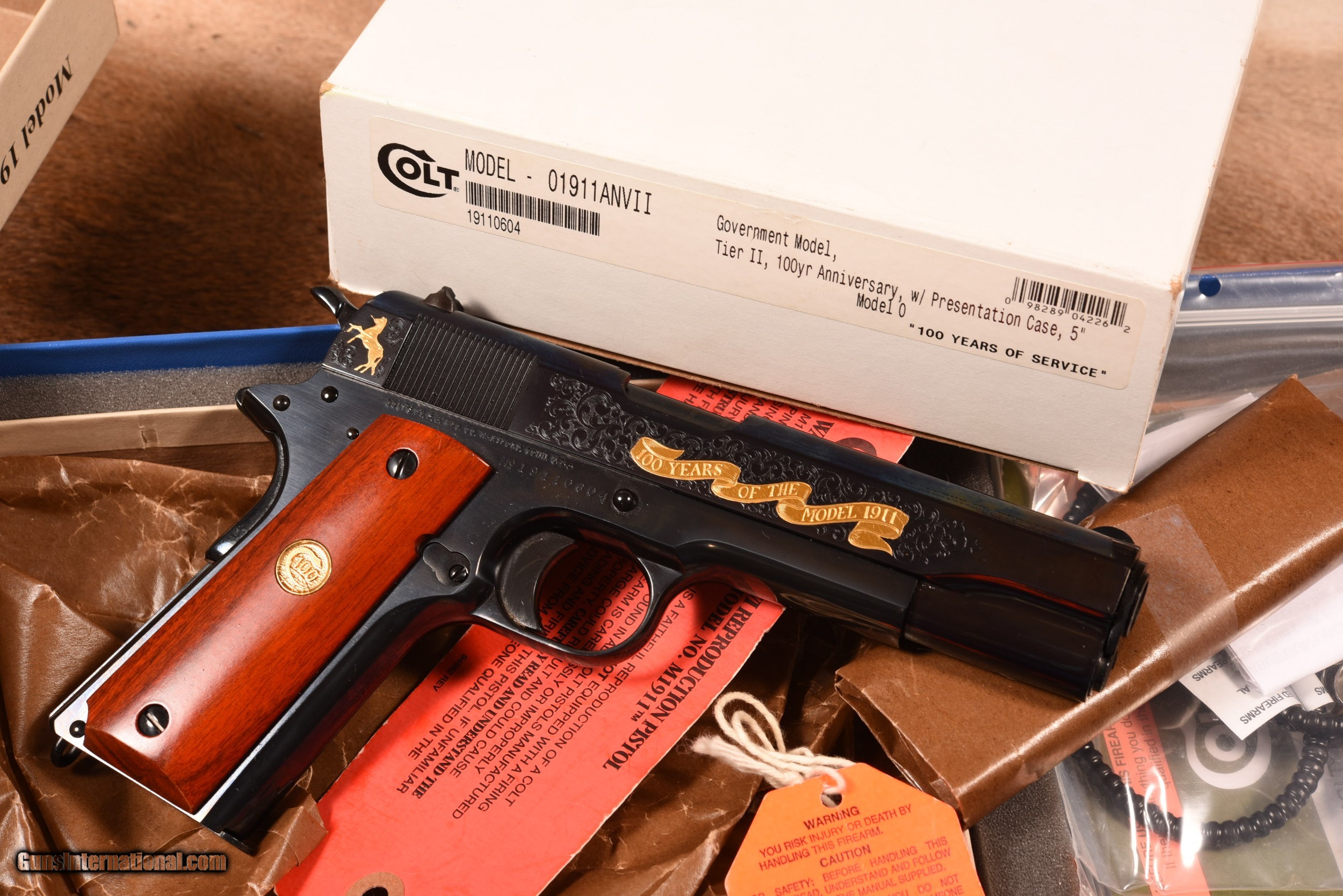 Colt 1911 Tier Ii 100 Year Anniversary 1587