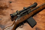 EARLY Springfield M1ANM 4 digit serial with military ART II 3X9 scope - 1 of 7