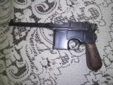 German Pre WWII Broomhandle Mauser - 3 of 5