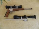 Thompson Contender Super 14 .444 Marlin Hand Cannon with extra barrel in .22 LR - 1 of 20