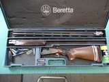 Beretta 682 2 barrel 12GA cased trap gun - 1 of 20