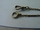vintage pocket watch chain - 2 of 3