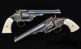 MASTER ENGRAVED **MATCHED PAIR** OF SMITH & WESSON **PERFORMANCE CENTER** SCHOFIELD REVOLVER - 5 of 7