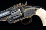 MASTER ENGRAVED **MATCHED PAIR** OF SMITH & WESSON **PERFORMANCE CENTER** SCHOFIELD REVOLVER - 1 of 7