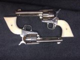 CONSECUTIVE SERIAL NUMBER PAIR OF COLT SINGLE ACTION ARMY'S .357X4-3/4 - 1 of 4