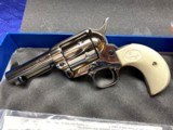 COLT CUSTOM SHOP 3-1/2 INCH BIRDSHEAD SAA W/CARVED & CHECKERED IVORIES - 2 of 2