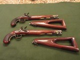 Brander & Potts Flintlock Dueling Pistols Pair - 1 of 11