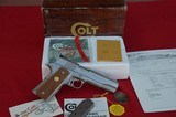 COLT 1911 SERIES 70, GOLD CUP NATIONAL MATCH 45 ACP, ELECTROLESS NICKEL, LNIB, COLT LETTER OF AUTHENTICITY - 1 of 10