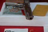 COLT 1911 SERIES 70, GOLD CUP NATIONAL MATCH 45 ACP, ELECTROLESS NICKEL, LNIB, COLT LETTER OF AUTHENTICITY - 10 of 10