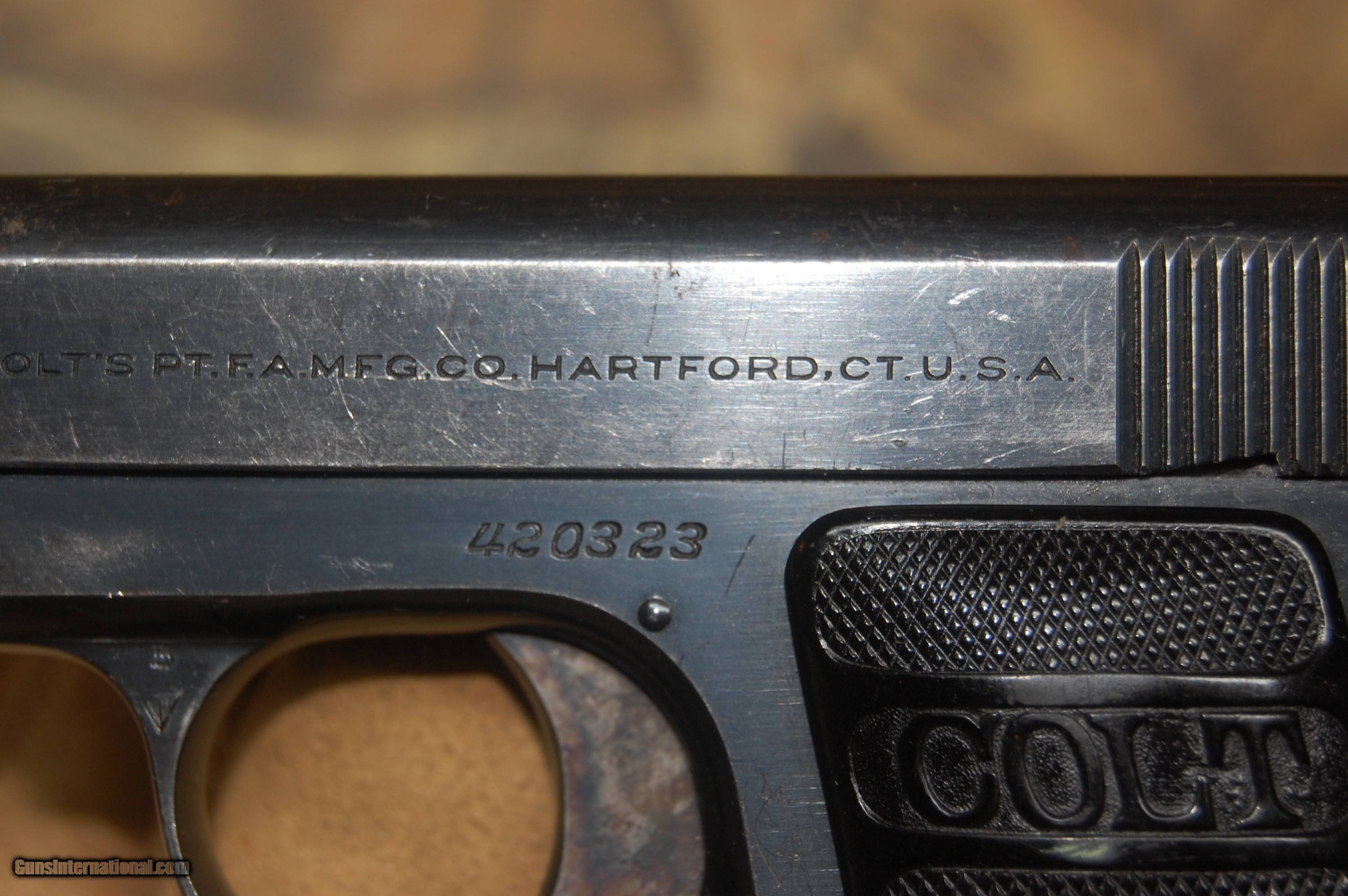 Colt Model 1908 Vest Pocket 25 ACP