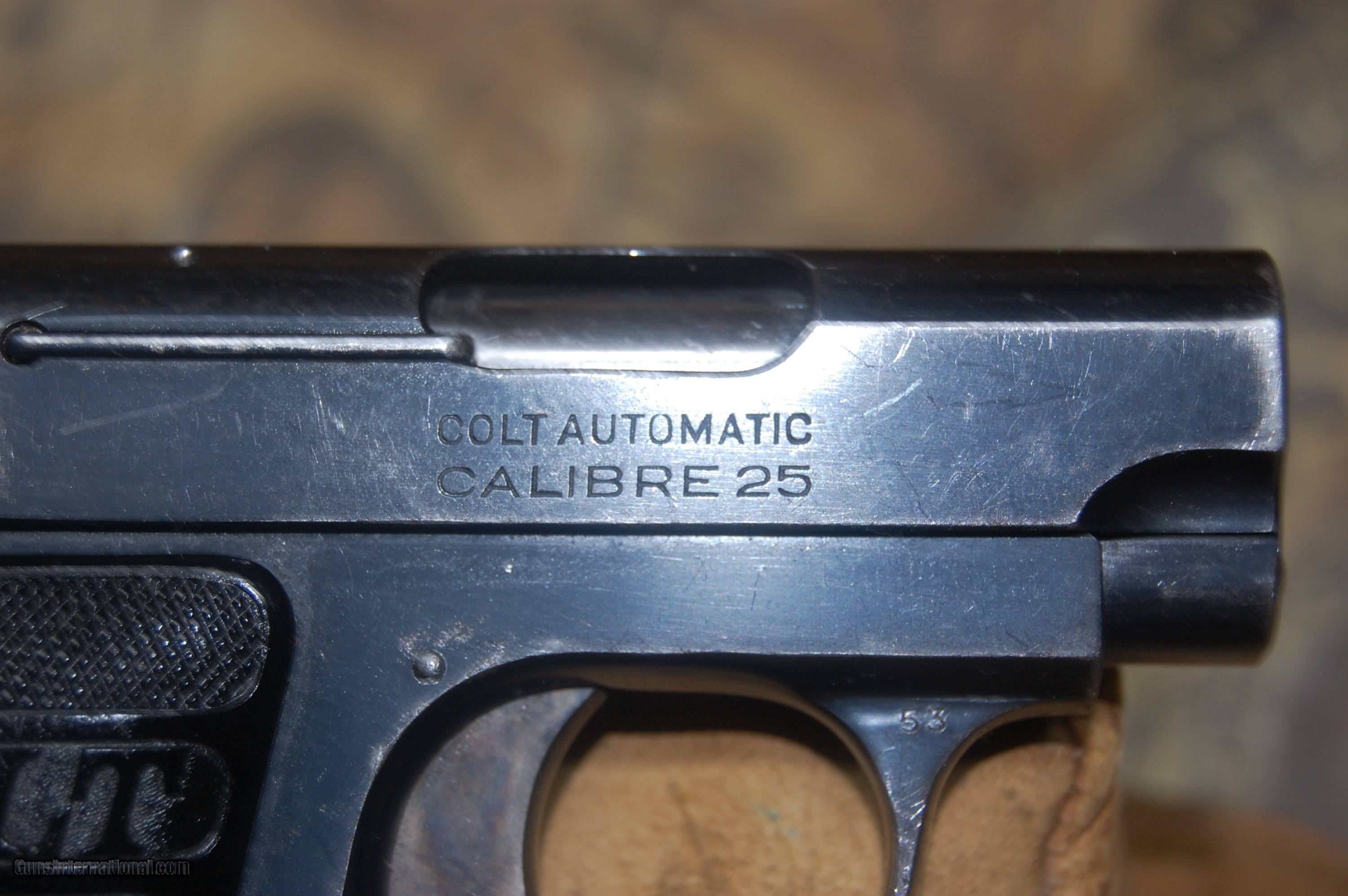 Colt Model 1908 Vest Pocket 25 ACP