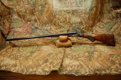 Fabrique Nationale SxS 12 Gauge Hammer Shotgun Rare Find