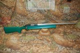 Remington 40X 22LR With Green Remington Stock