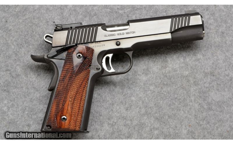 Kimber ~ Classic Gold Match ~ .45 ACP