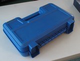 Factory 1981 Box from Smith & Wesson Model 41, and Generic New Blue Plastic Box - 10 of 10