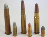 Lot of 7 older collector cartridges. Pistol & Rifle Mix. - 1 of 8