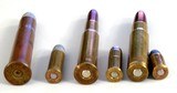 Lot of 7 older collector cartridges. Pistol & Rifle Mix. - 2 of 8