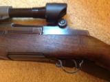 M1D Garand Springfield. Original Sniper Barrel. Choice of Scopes, Cheek Pieces, Flash Hider - 13 of 15