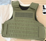 SafeLifeDefense Tactical Flexible Rifle Armor (FRAS) (#SLD-FRAS-TAC-OD-4XL) Vest 4XL