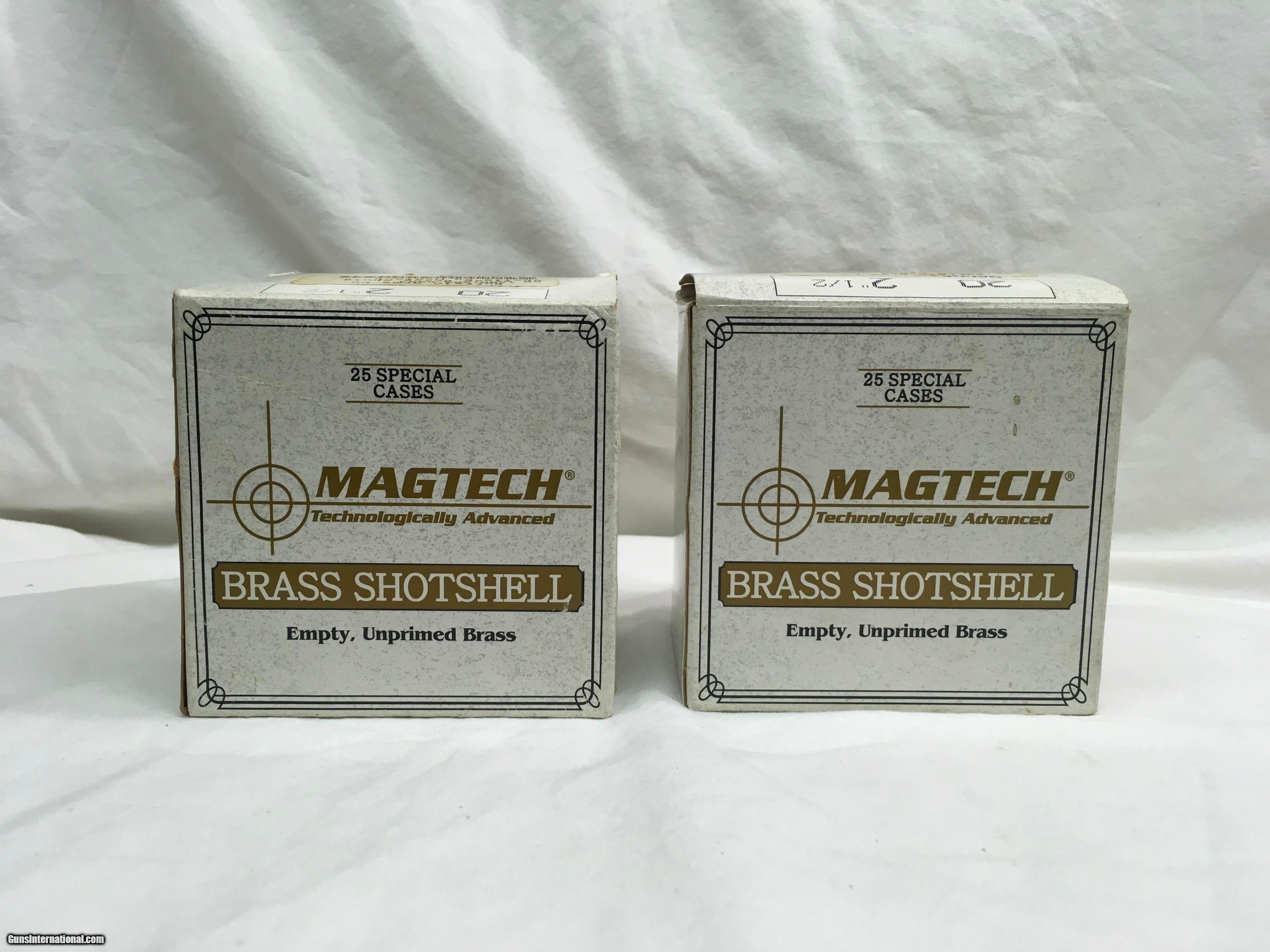 Magtech Brass Shotshell Empty Unprimed Brass