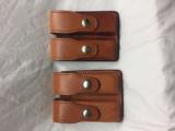 2 Bianchi Double Mag Pouches 20C .45 Mag Pouch- 1 of 3
