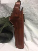Bianchi Leather Holster 5BHL Belt Included - 1 of 4