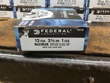 Federal POWERSHOK 12GA 2.75" 1oz Maximum Rifled Slug HP F127RS 20x5rd Boxes 100RDS - 2 of 7