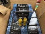 Federal Game Load 20ga 2.75” 7/8oz 8 Shot Shells 10x25rd Boxes 250rds - 3 of 7