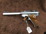 RUGER MKIITARGET COMPETIONSTAINLESS SLAB SIDEMINT CONDITON - 1 of 12
