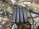 Set of 4 Original Glock Factory G48 & G43x 9mm 10rd Mags - 1 of 6