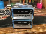 Federal 270 Win. Short Mag 130gr. Soft Point Ammo…..40 rds - 1 of 7