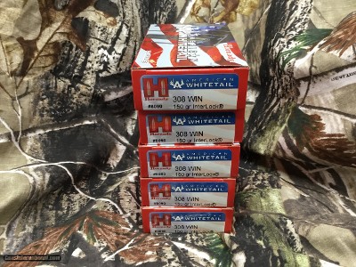 Hornady 308 150 gr. Interlock Ammo……100rds